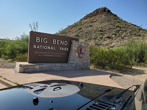 jeeping in Big Bend national park in Texas